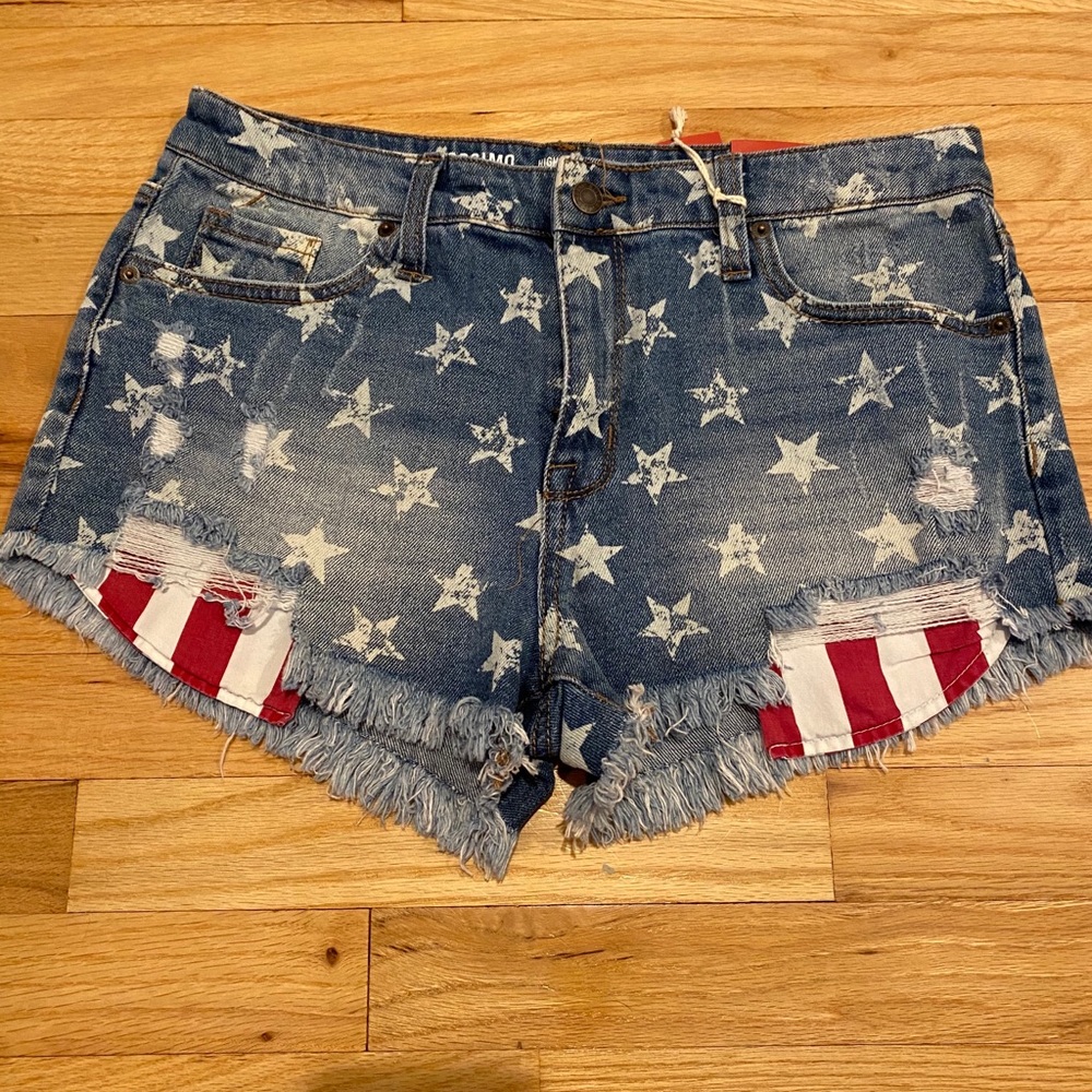 American flag shorts
